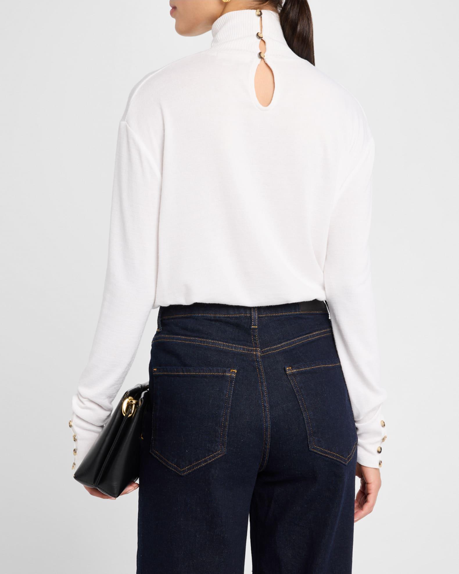 The Knit Boxy Turtleneck Top Product Image