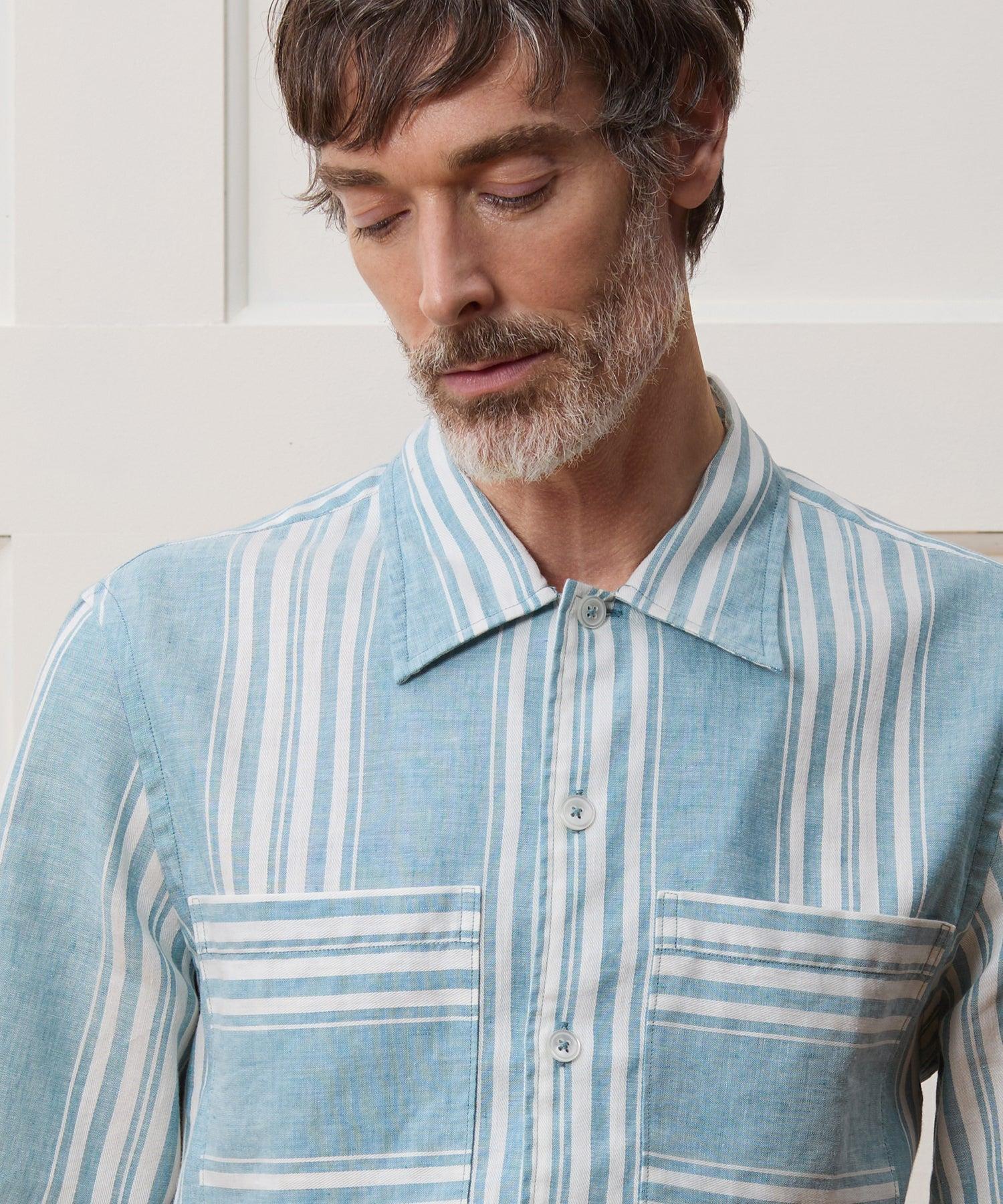 Linen Carpenter Shirt Product Image