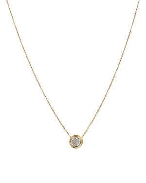 Marco Bicego 18K Yellow Gold Delicati Pendant Necklace with Diamonds, 16.5 Product Image