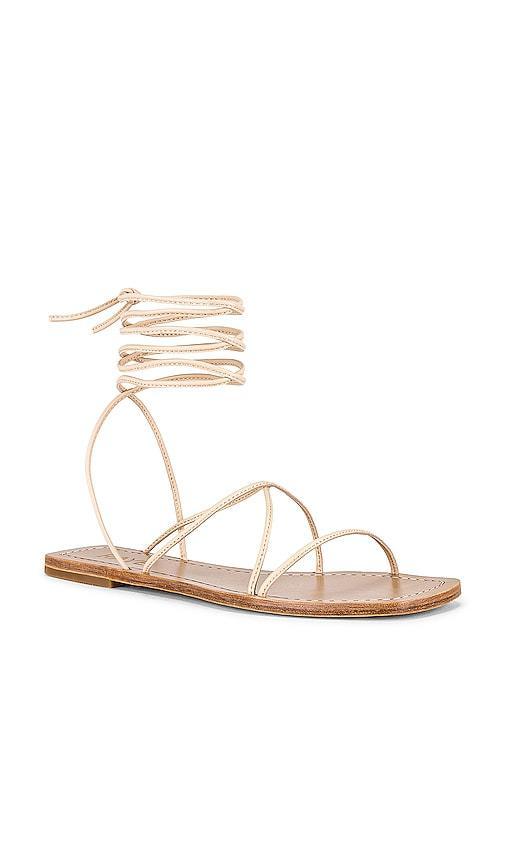 RAYE Grey Sandal in Rust. Size 6.5, 7.5, 8.5. Product Image