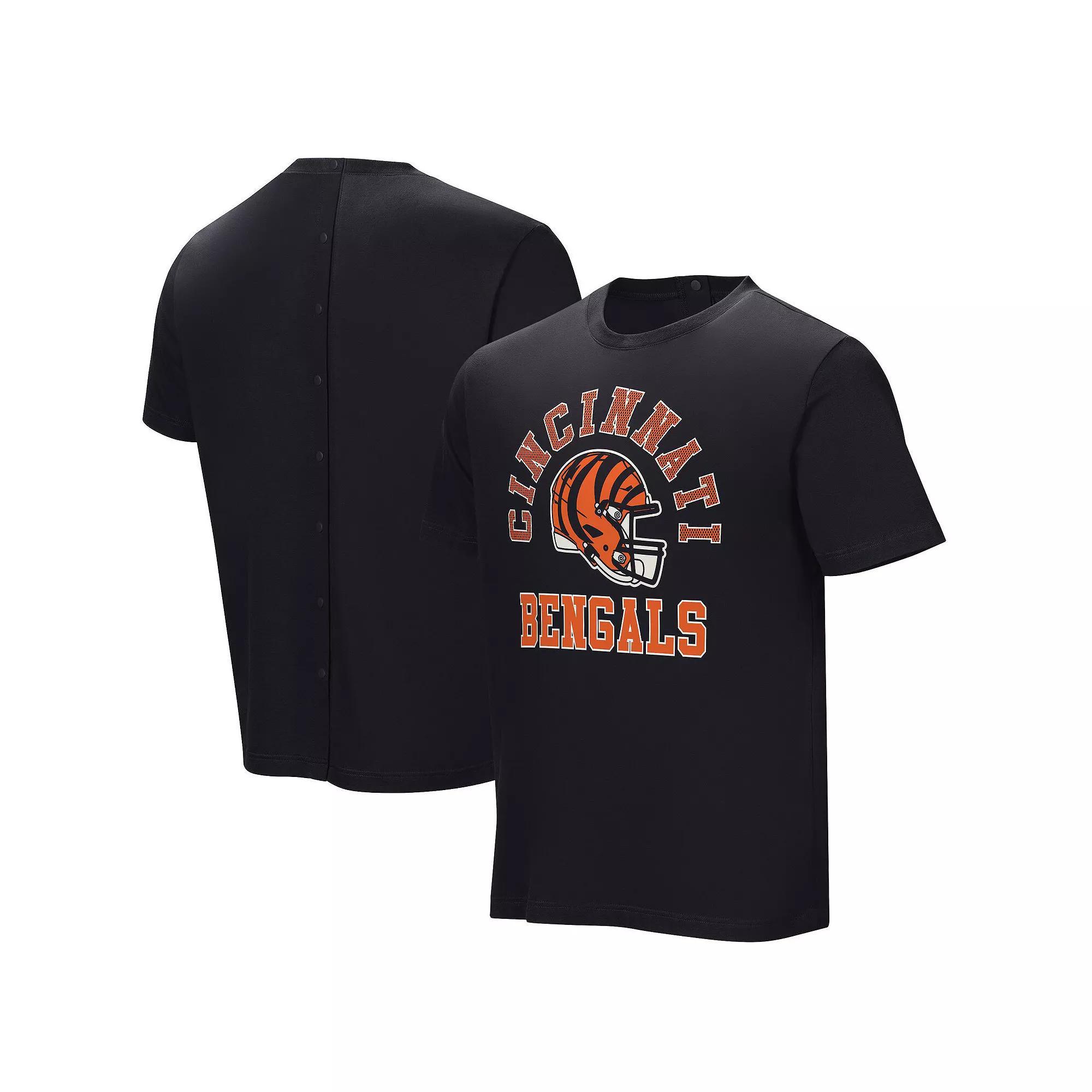 Men's Black Cincinnati Bengals Field Goal Assisted T-Shirt,  Product Image
