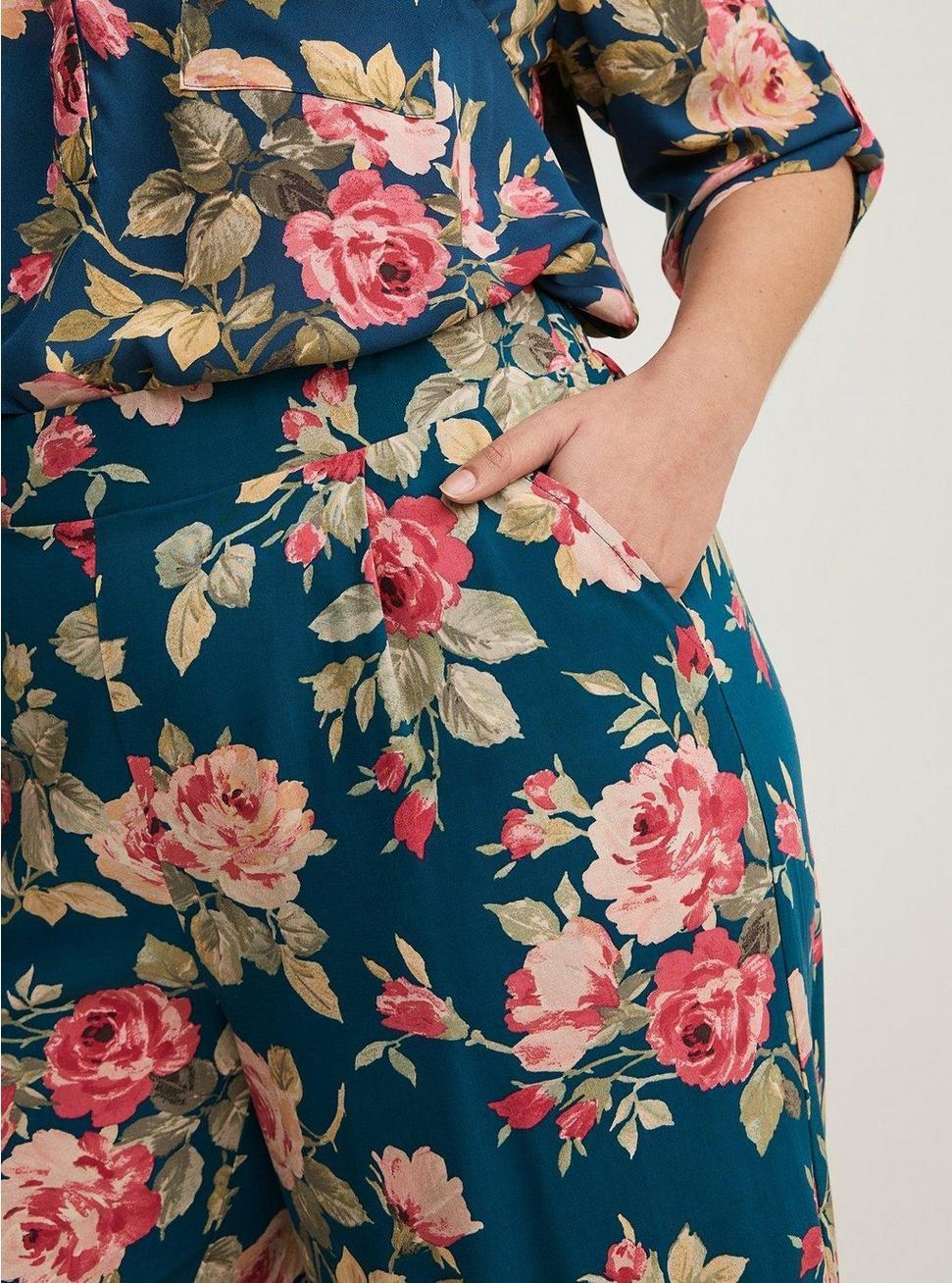 High-Rise Pull-On Wide-Leg Pant Product Image