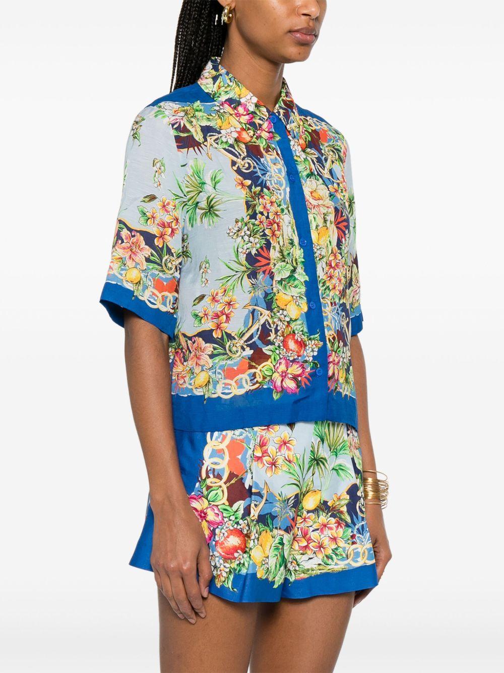 floral-print shirt Product Image