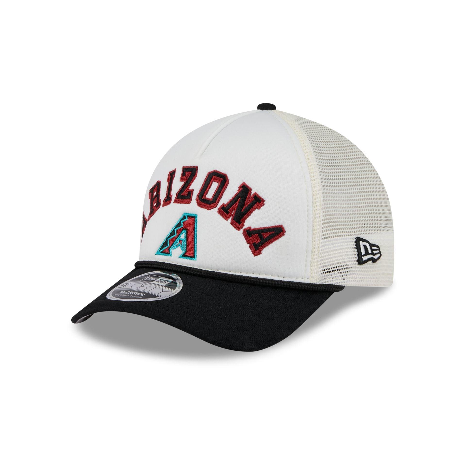 Arizona Diamondbacks Chrome Arch 9FORTY M-Crown A-Frame Trucker Hat Male Product Image