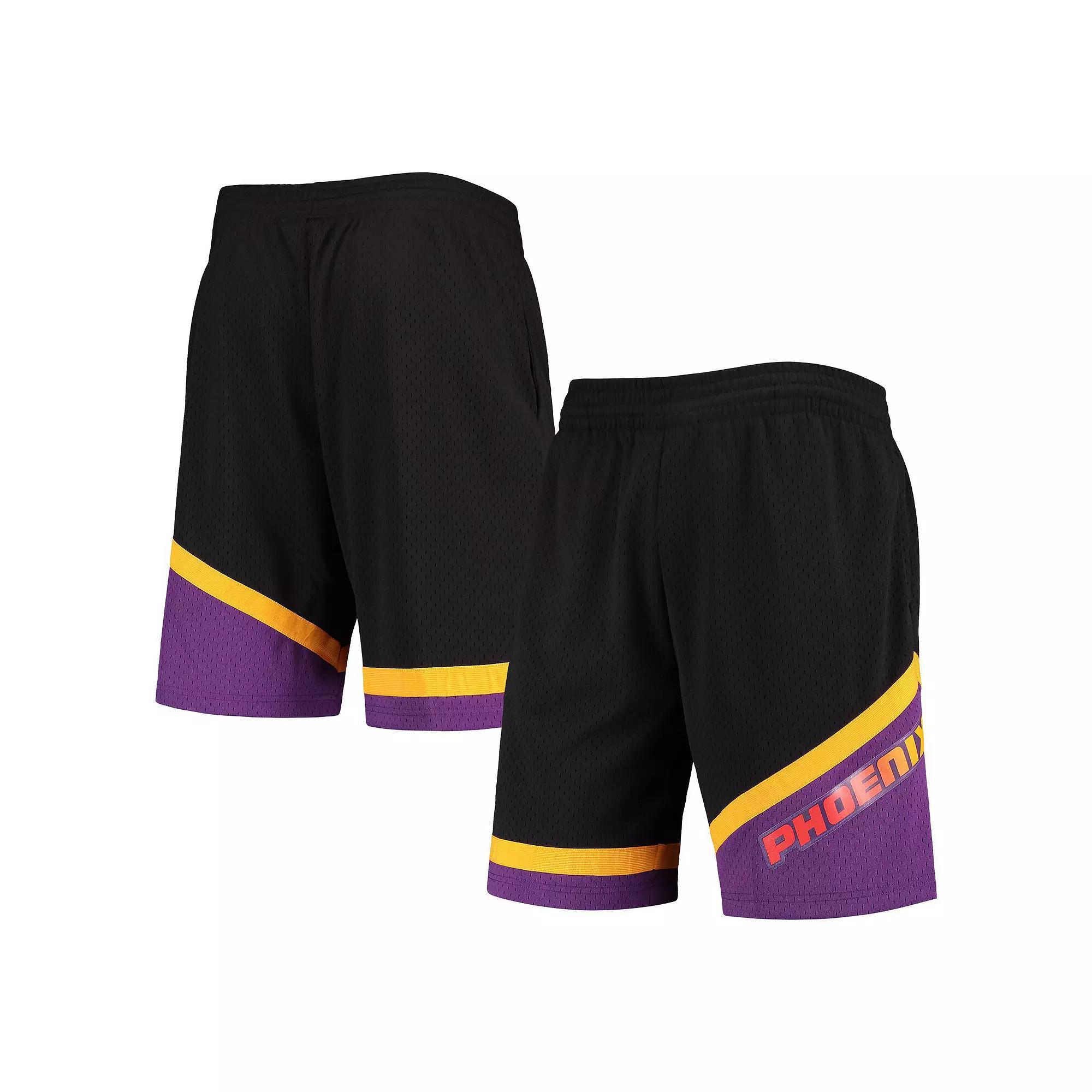 Men's Mitchell & Ness Black Phoenix Suns 1999-00 Hardwood Classics Swingman Shorts,  Product Image