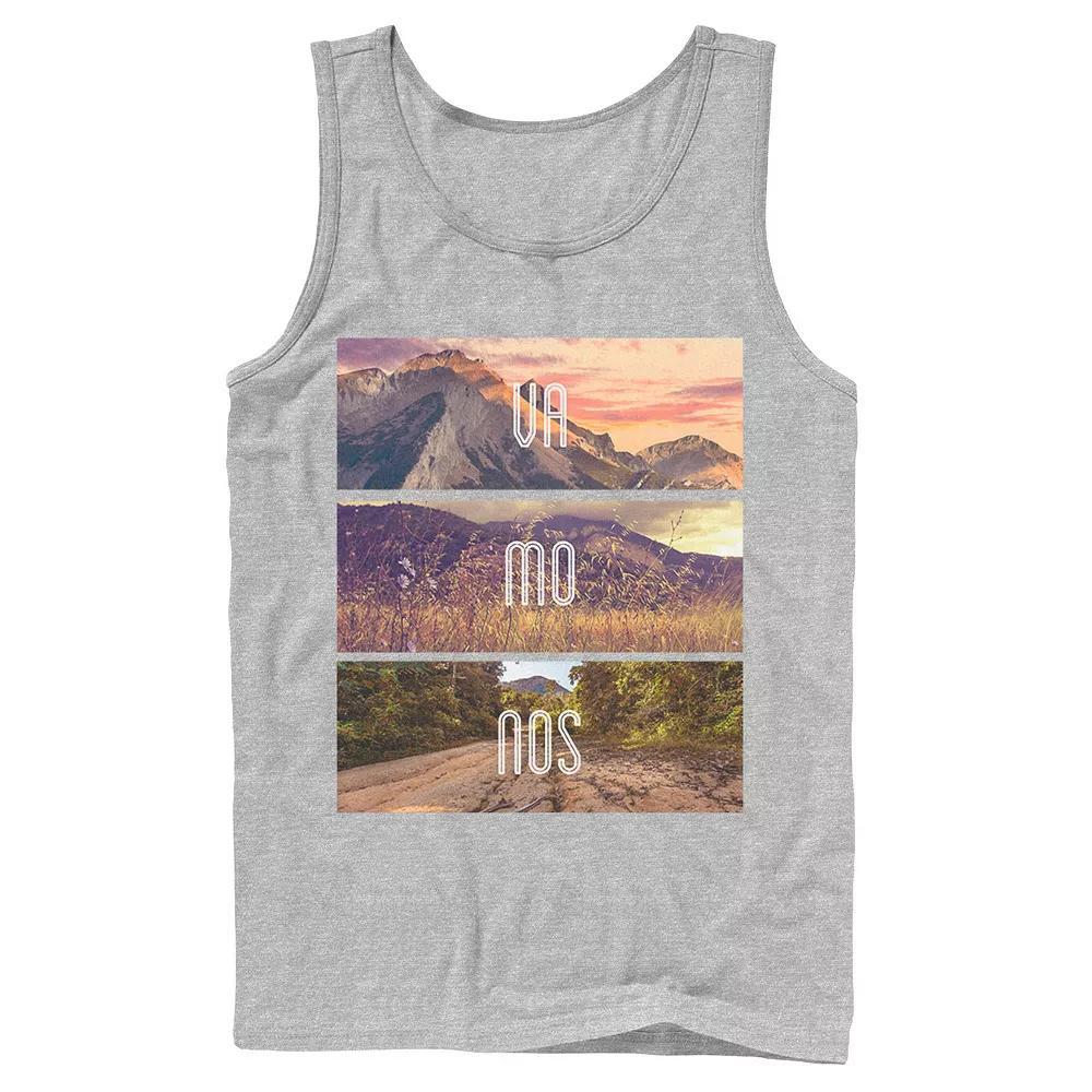 Men's Gonzales Vamonos Lanscape Portrait Stack Tank Top,  Product Image