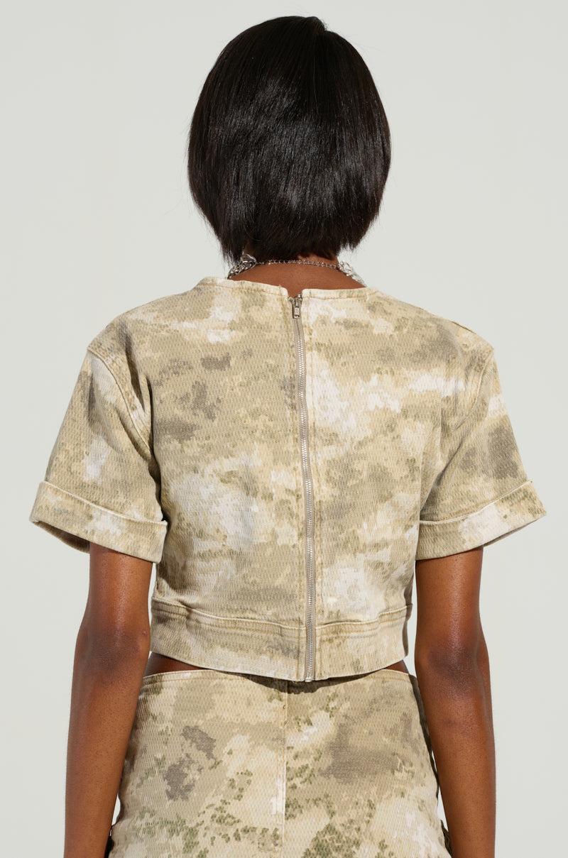 READY FOR WHATEVER CAMO SHORT SLEEVE SHIRT Product Image