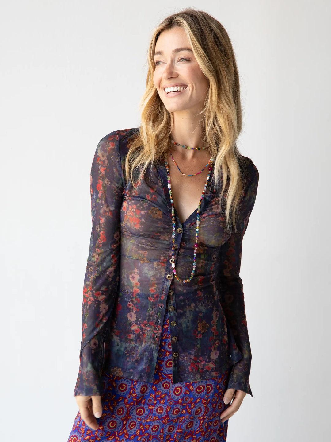 Carina Mesh Top Product Image