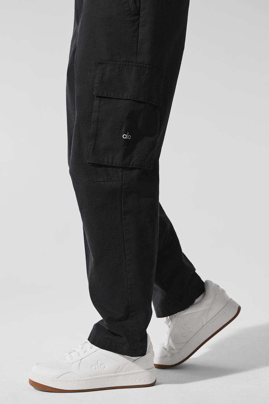 Cargo Ripstop Trouser - Black Product Image