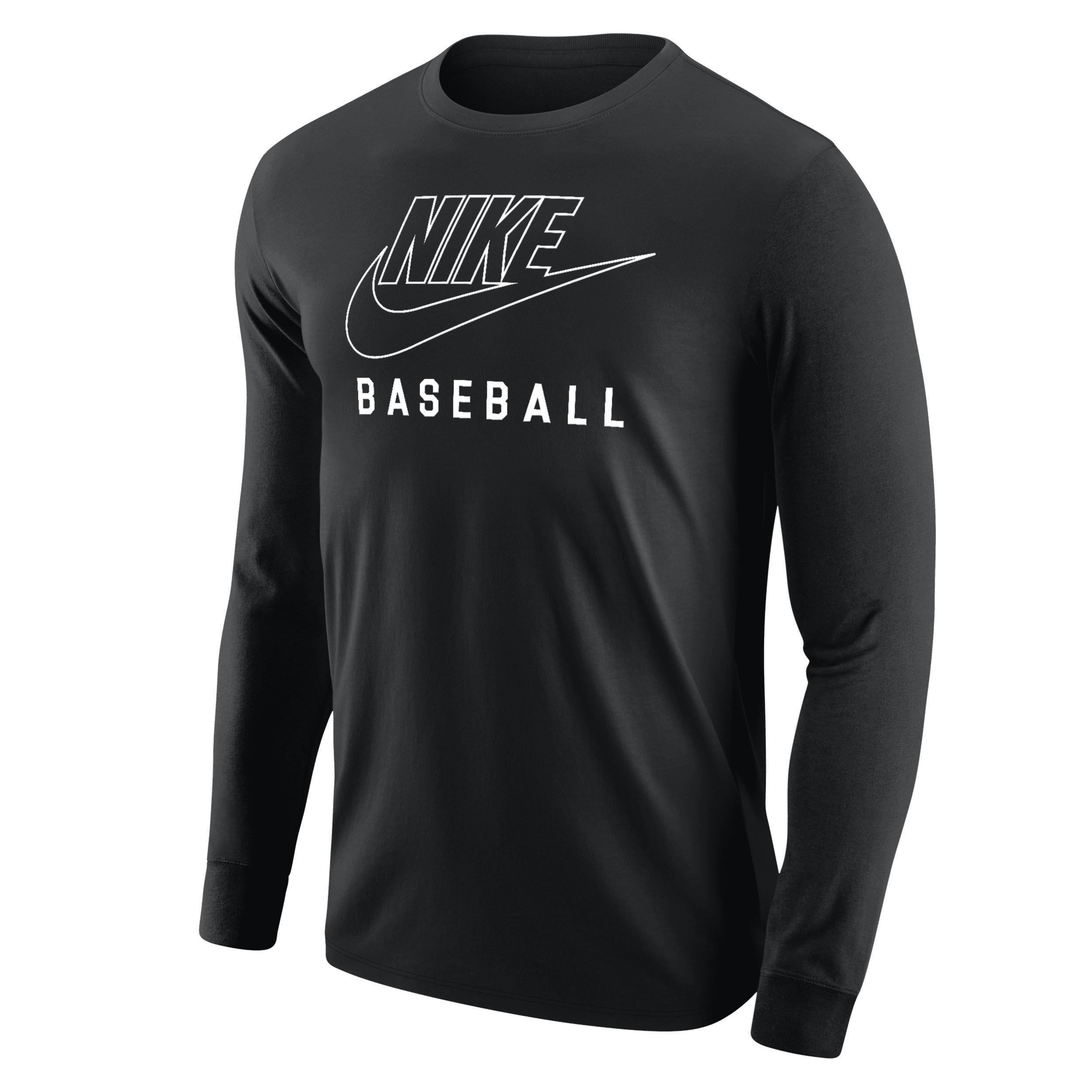 Nike Swoosh Men's Baseball Long-Sleeve T-Shirt Product Image