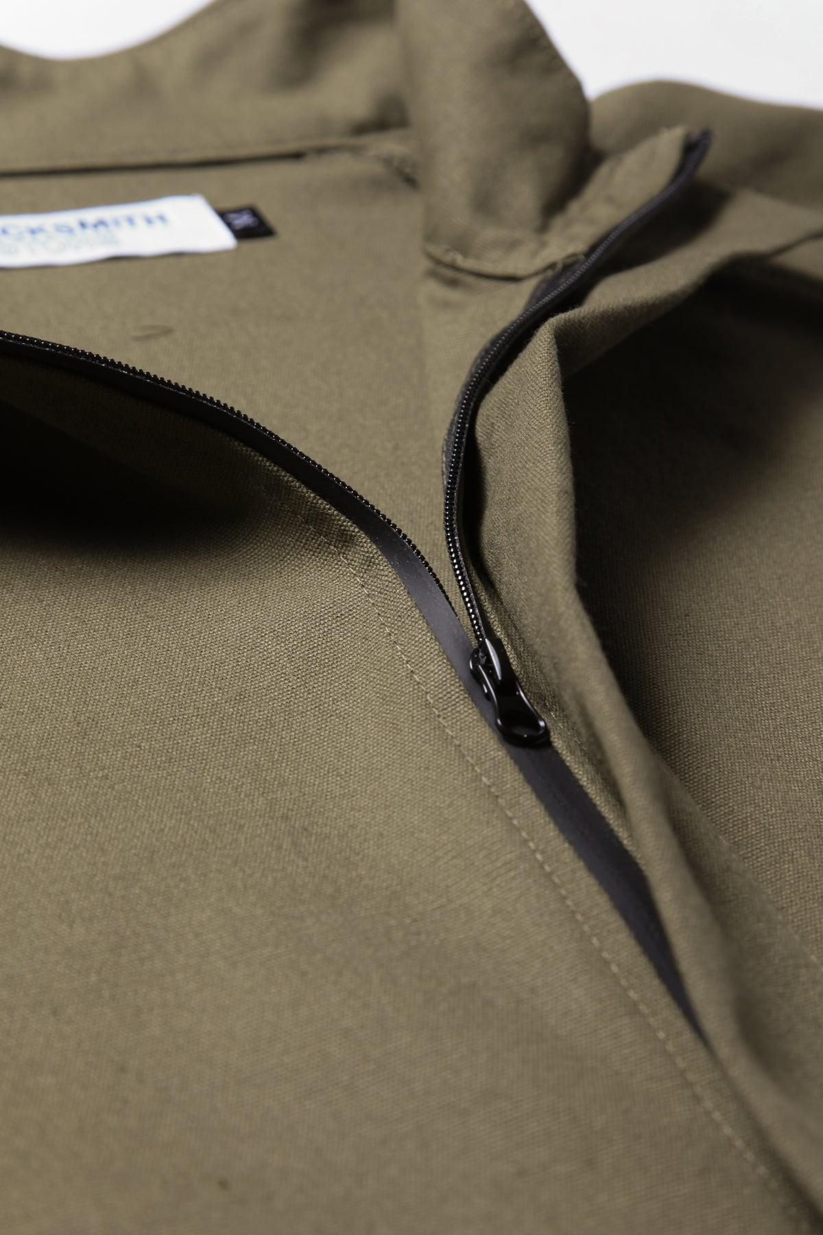 Blacksmith - Popover Wind Shirt - Olive Product Image