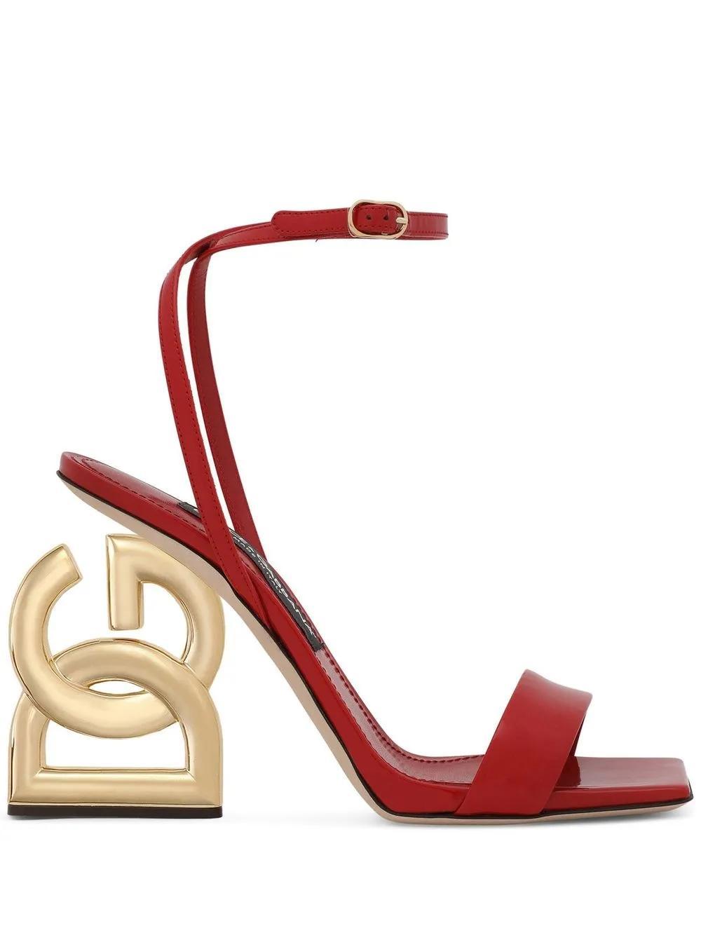 105mm 3.5 patent leather sandals Product Image