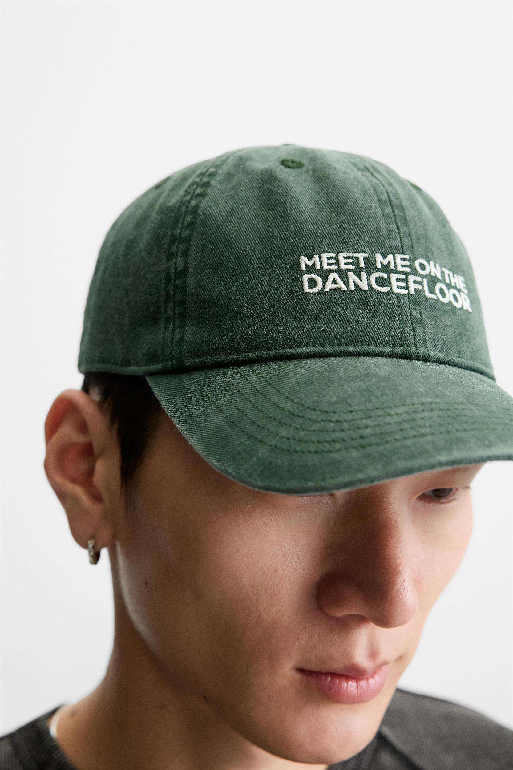 EMBROIDERED WASHED CAP Product Image