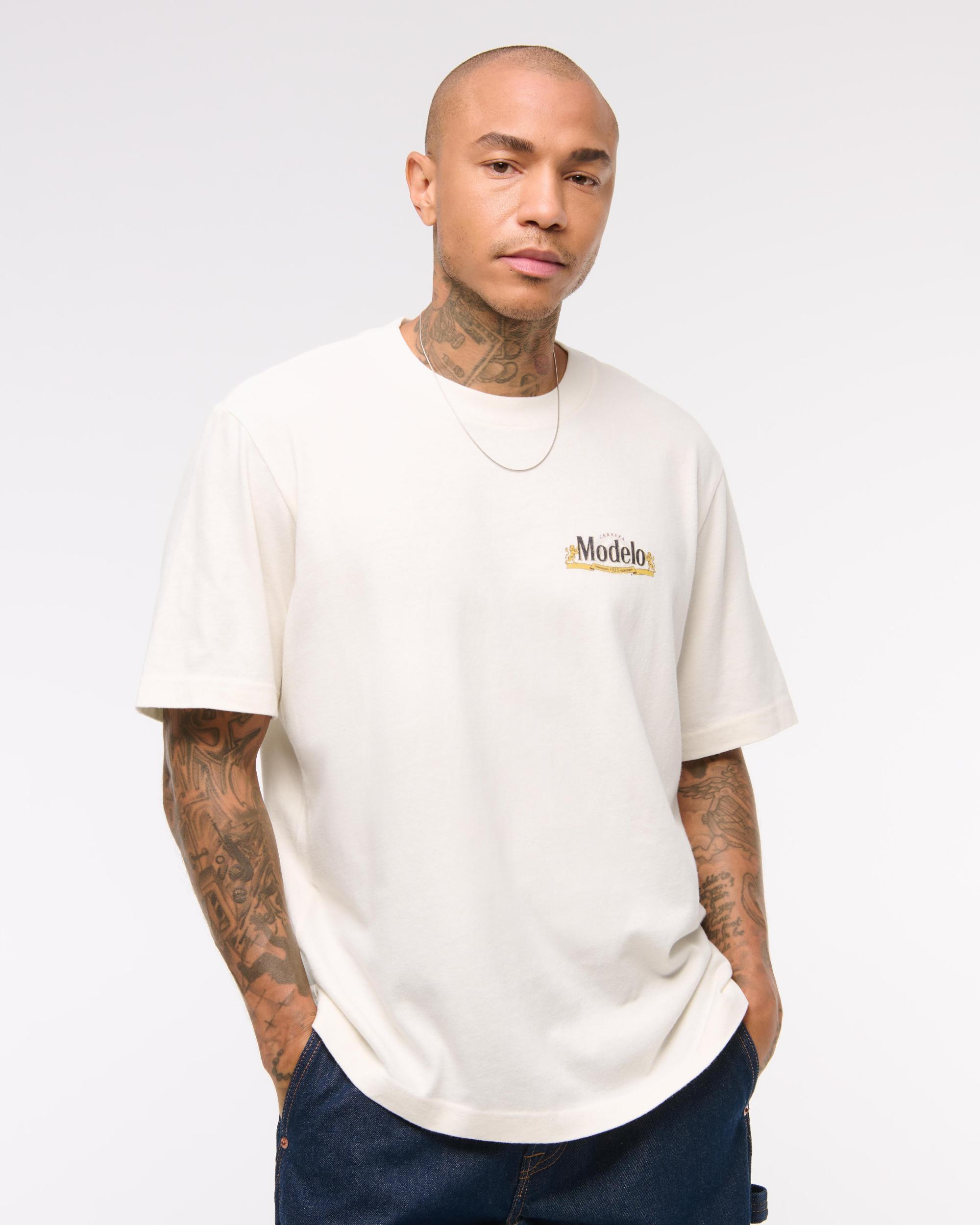 Pabst Blue Ribbon Vintage-Inspired Graphic Tee Product Image