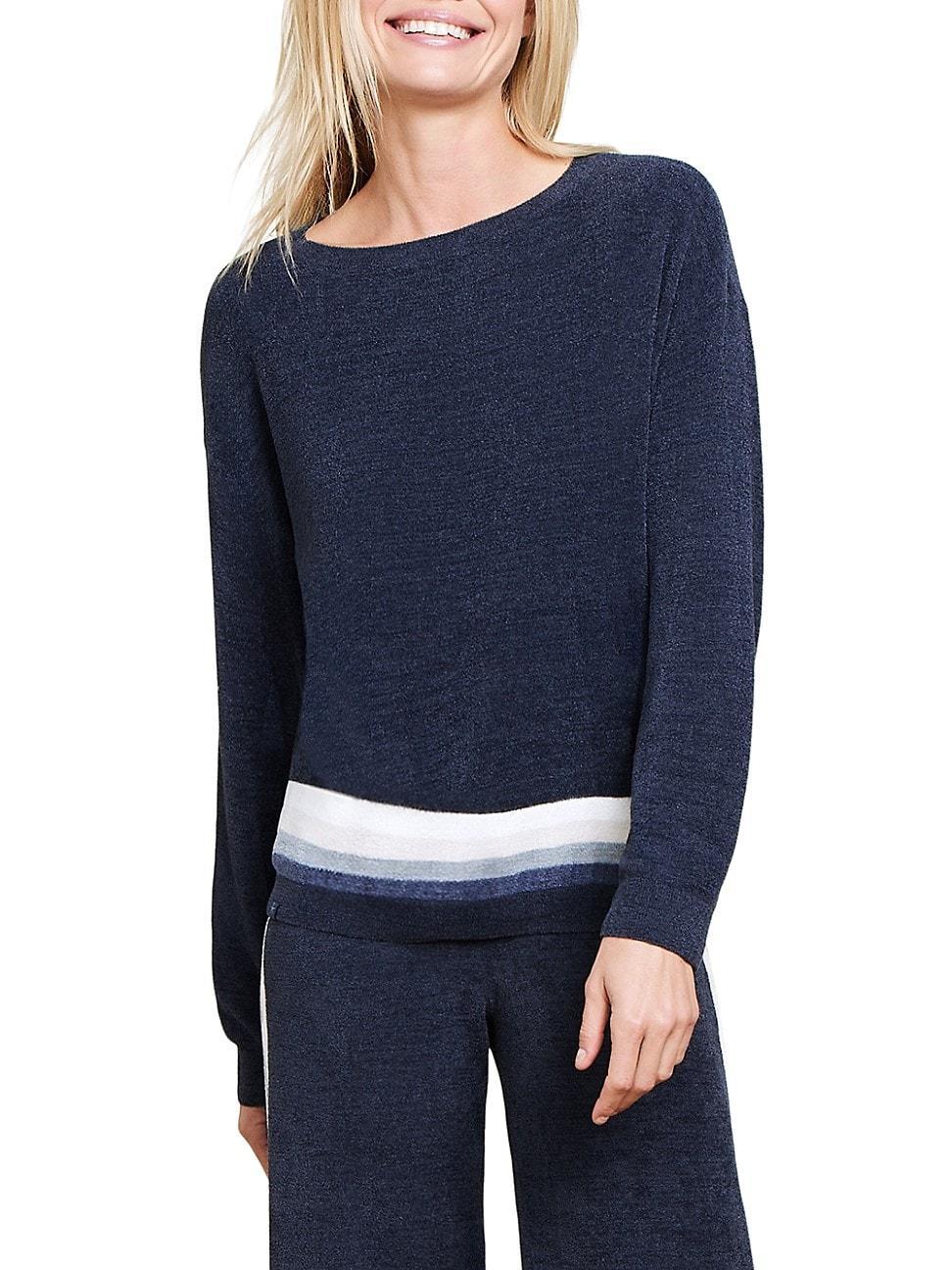 Womens Cozychic Ultra Lite Striped Sweater Product Image