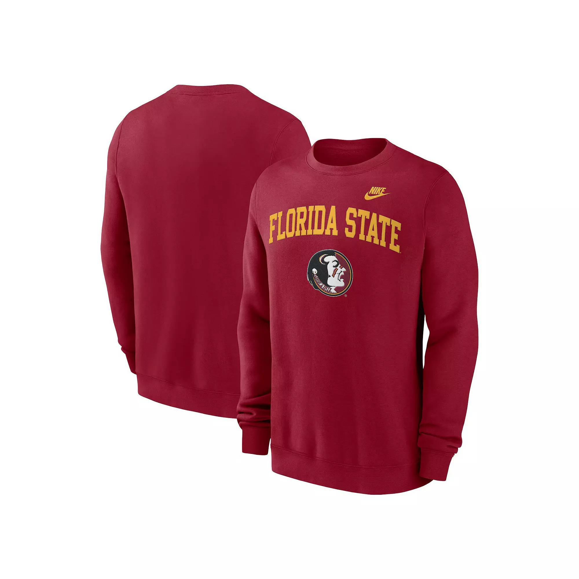 Ohio State Buckeyes Primetime Primary Stack Nike Mens College Pullover Crew | NKPV65NOH-DC7 Product Image