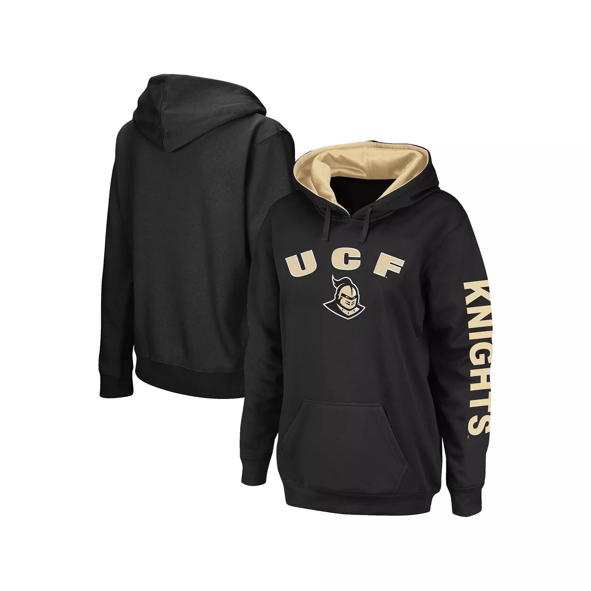 Women's Colosseum Black UCF Knights Loud and Proud Team Pullover Hoodie, Size: XL Product Image