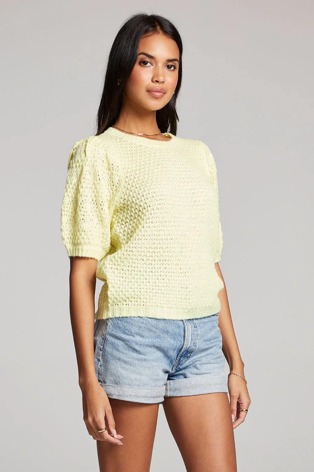 Saltwater Luxe Doc Sweater in Sunglow Product Image