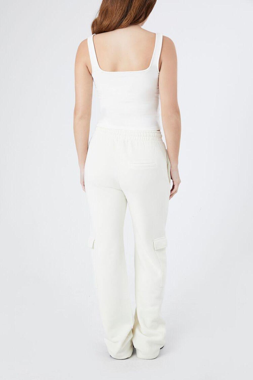 Fleece Drawstring Wide-Leg Pants | Forever 21 Product Image