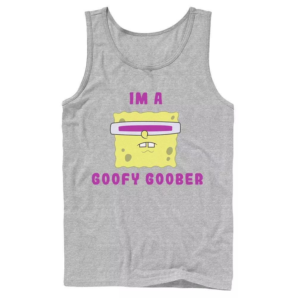 Men's Nickelodeon SpongeBob SquarePants I'm A Goofy Goober Portrait Graphic Tank Top,  Product Image