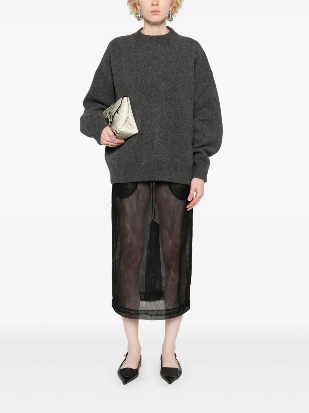 JIL SANDER Double-face Jumper In Black Product Image