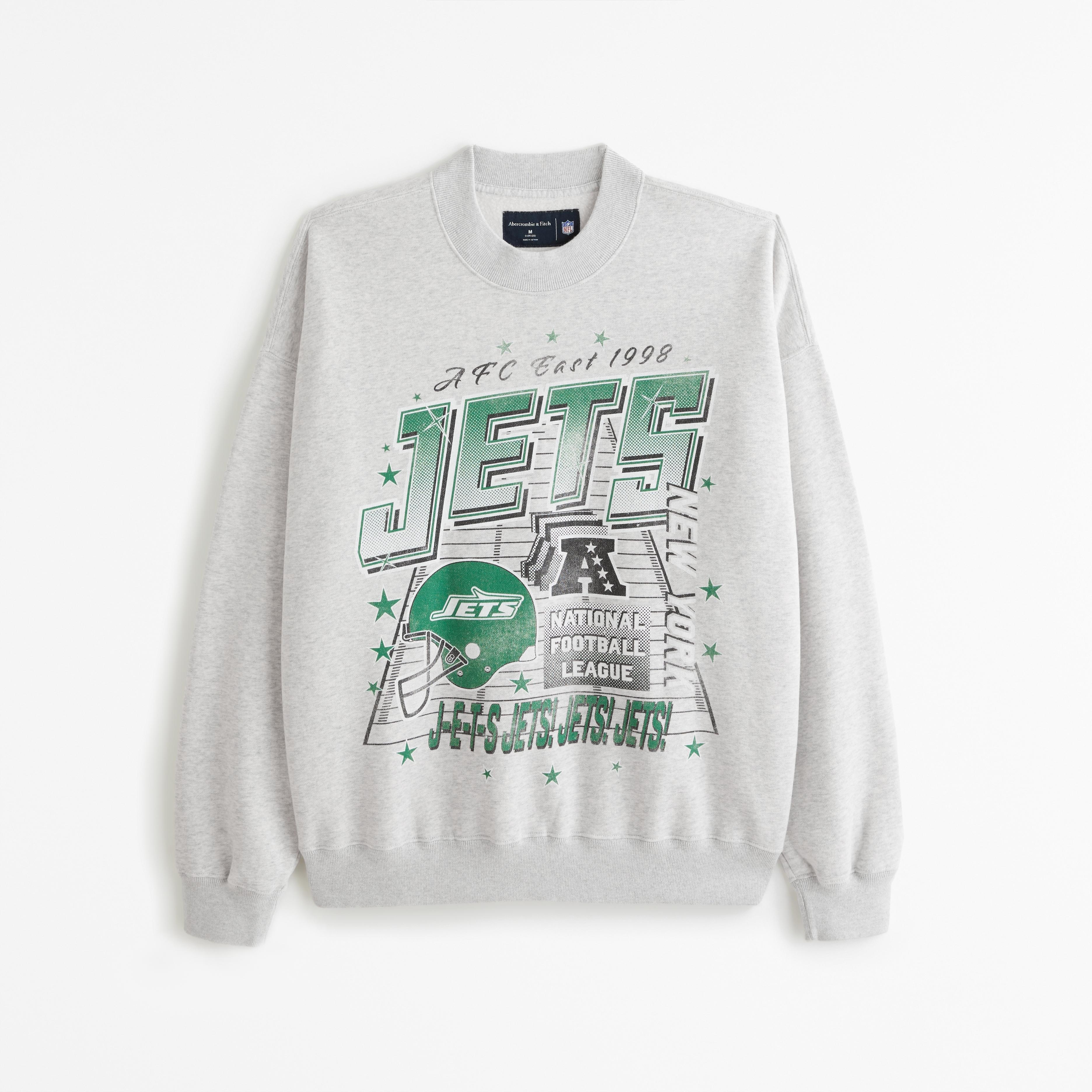 New York Jets Graphic Crew Sweatshirt Product Image