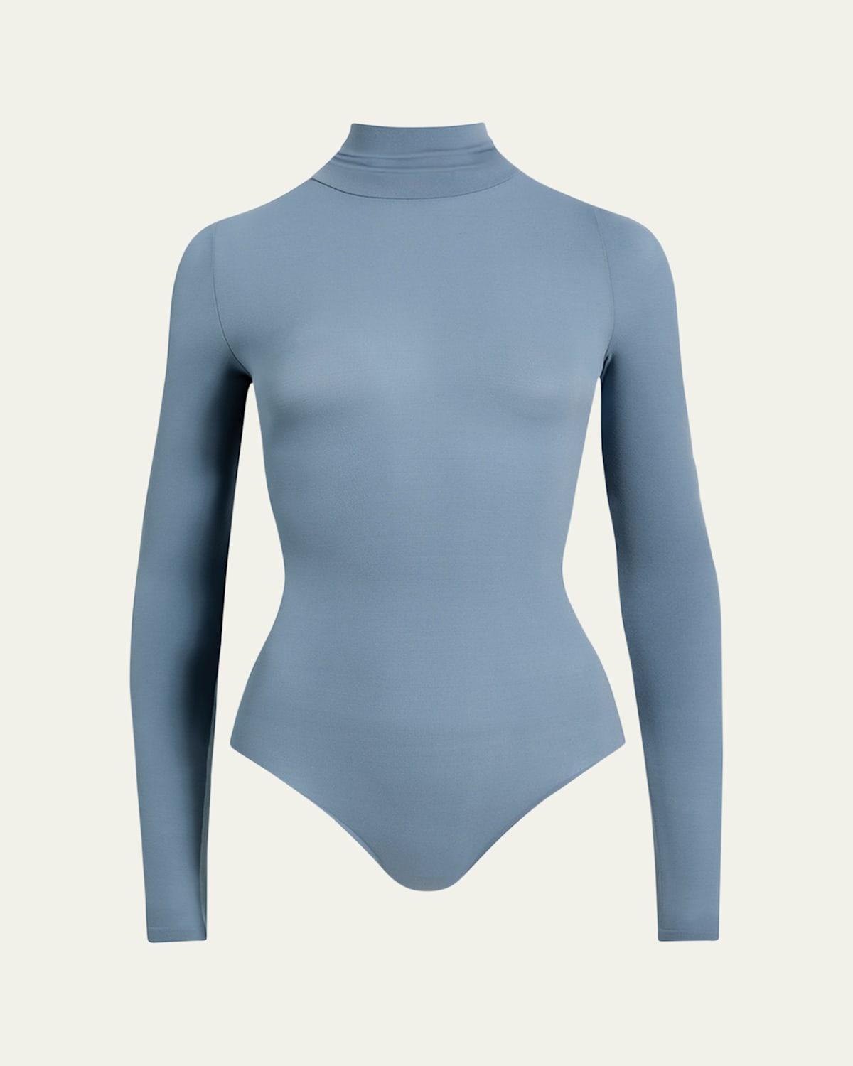 Womens Ballet Body Turtleneck Bodysuit Product Image