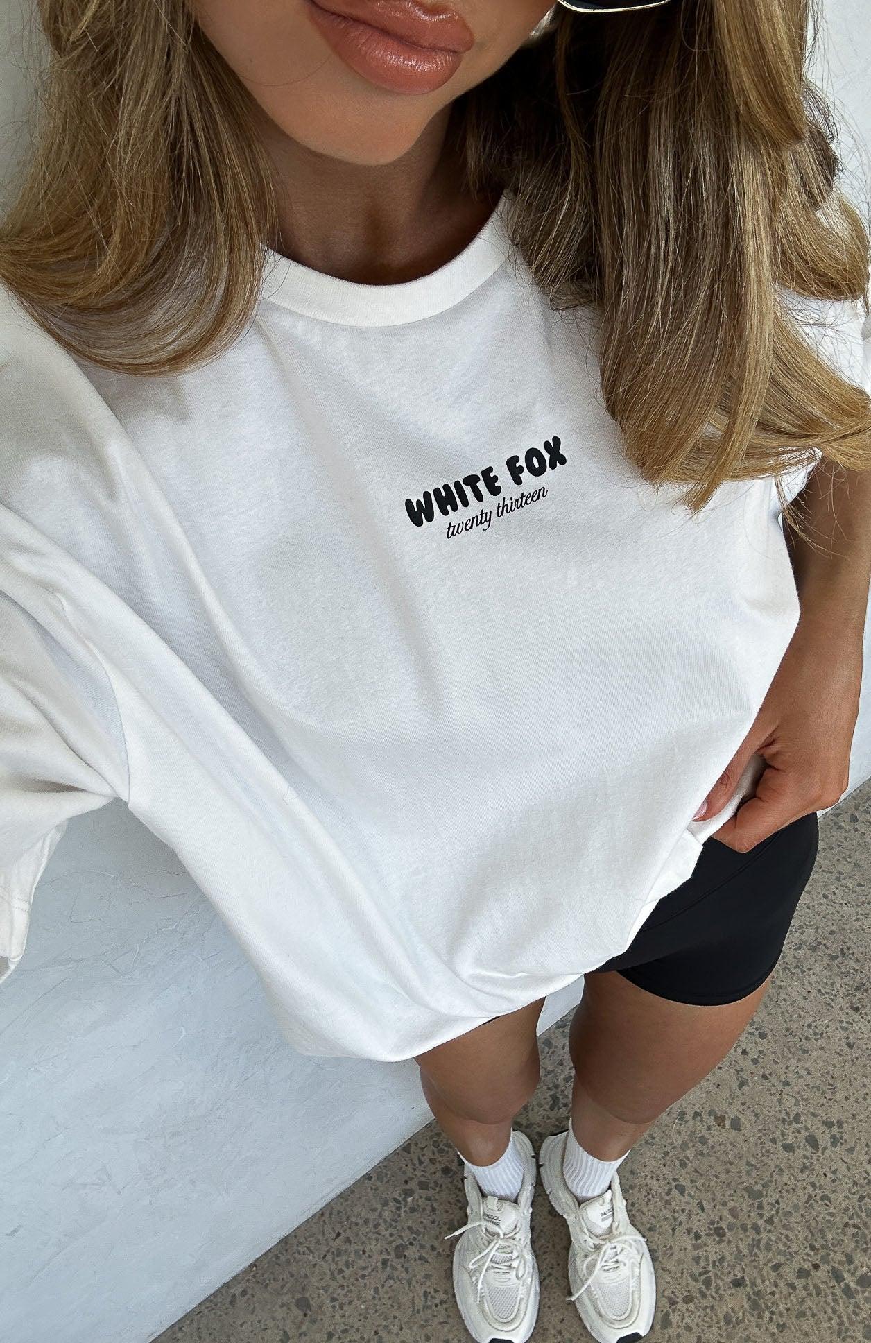 All I've Got Oversized Tee White Product Image