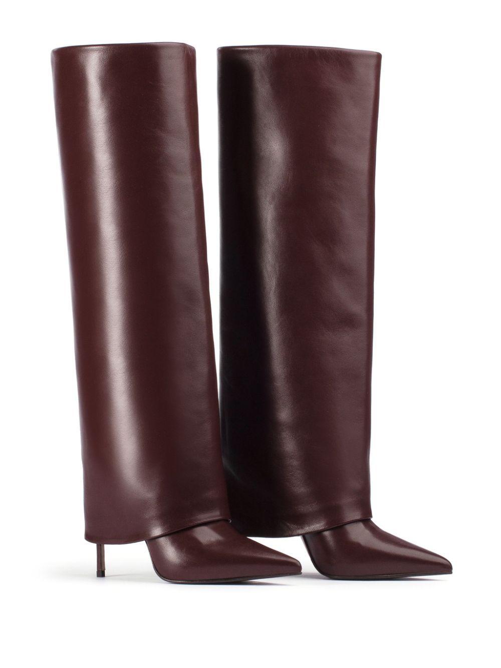 Andy 120mm layered leather boots Product Image