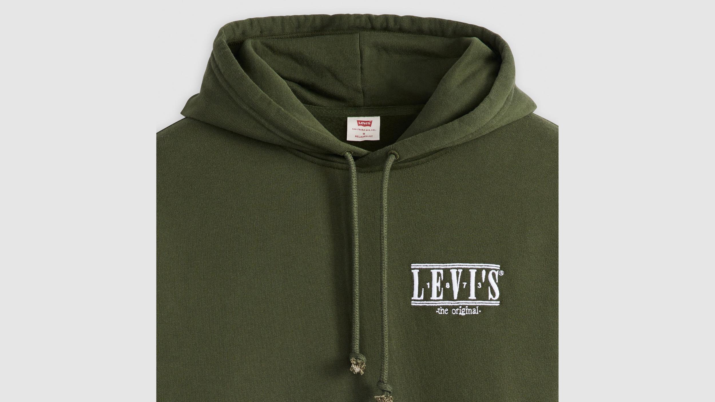 Relaxed Fit Graphic Hoodie Sweatshirt Product Image