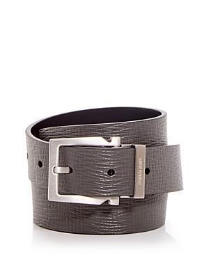 Ferragamo Mens Gancini Reversible Leather Belt Product Image