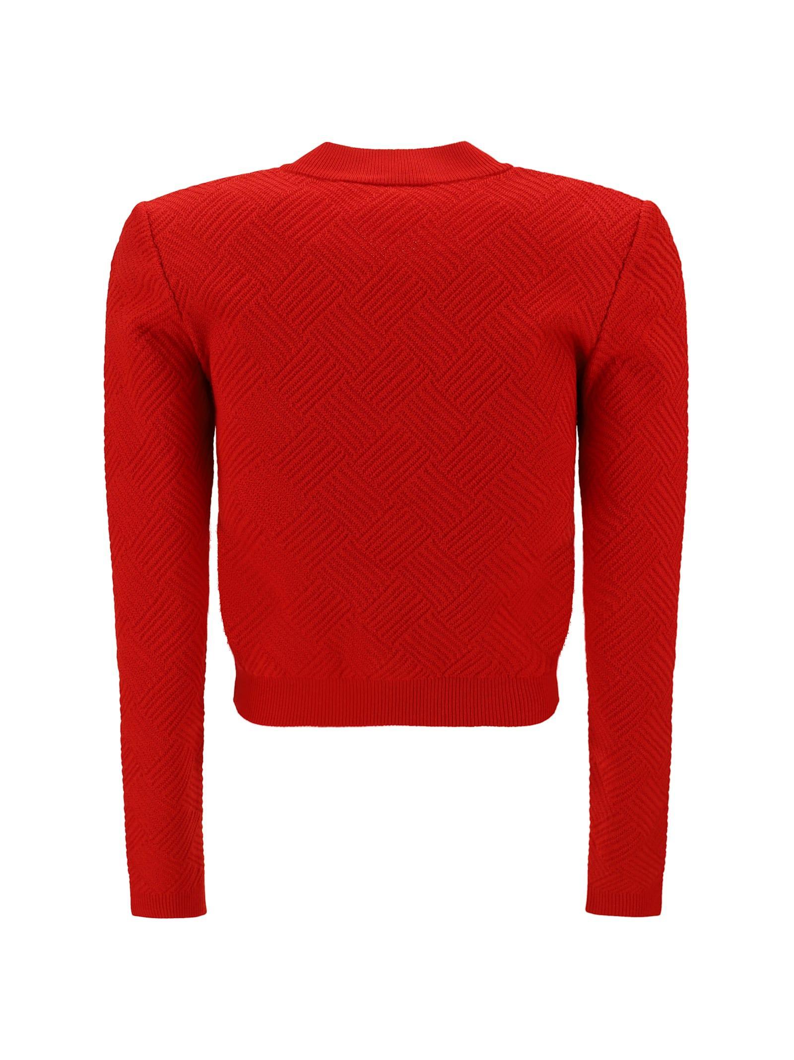 Cardigan In Rouge Product Image