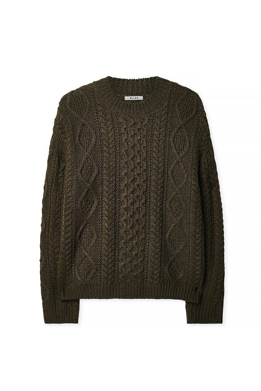 Cable Knitted Sweater Product Image