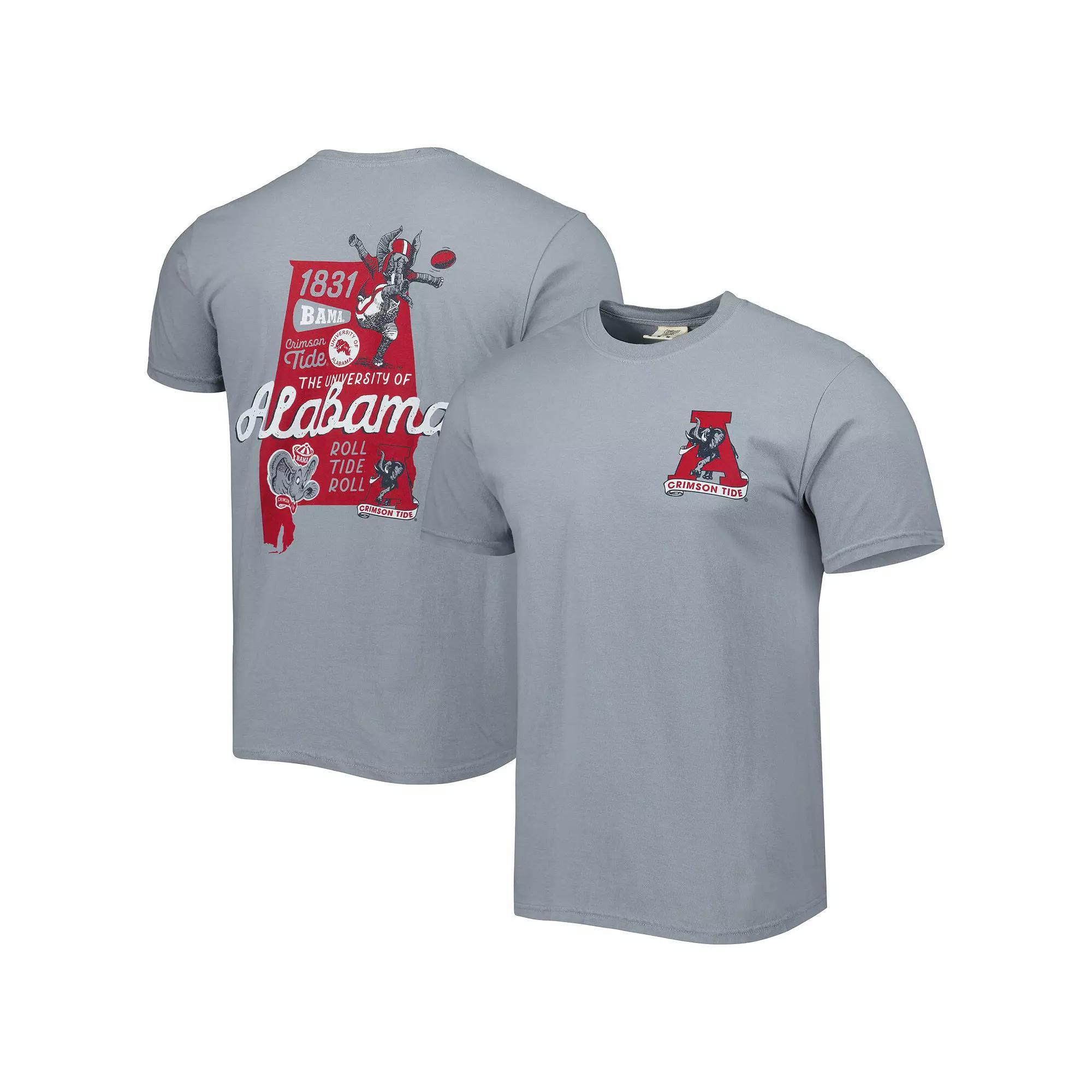 Men's Graphite Alabama Crimson Tide Vault State Comfort T-Shirt, Size: 2XL, Dark G Product Image