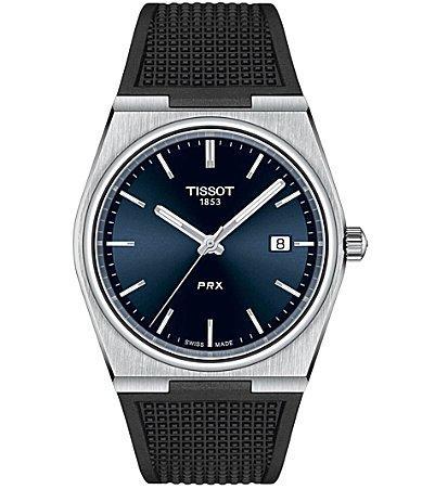 Tissot Mens Prx Quartz Analog Gold Stainless Steel Bracelet Watch Product Image