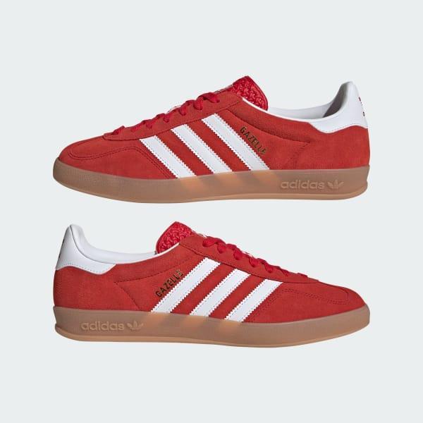 adidas Gazelle Indoor Shoes Olive Strata M 14 / W 15 Unisex Product Image