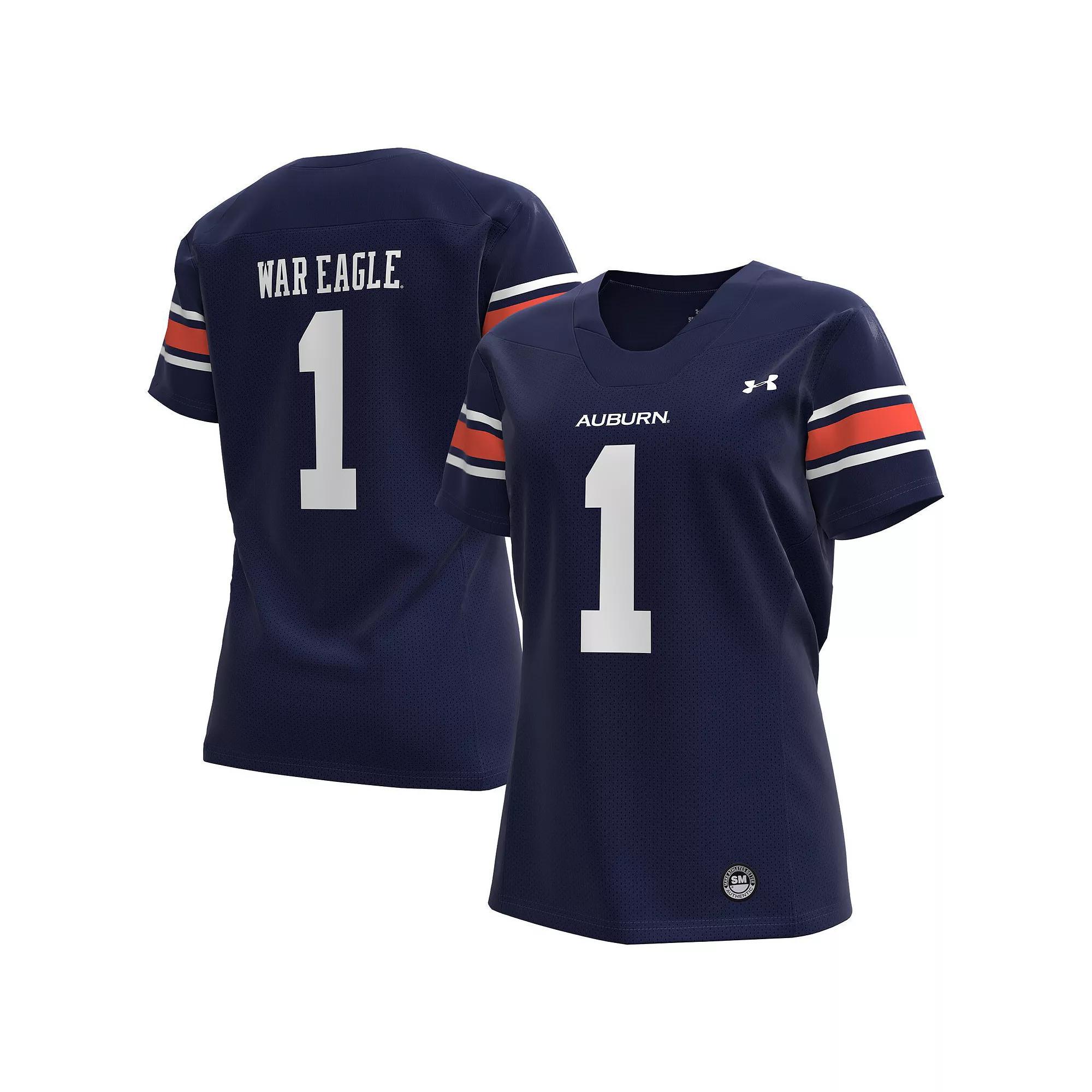 Women's Under Armour #1 Black Maryland Terrapins Replica Football Jersey,  Product Image