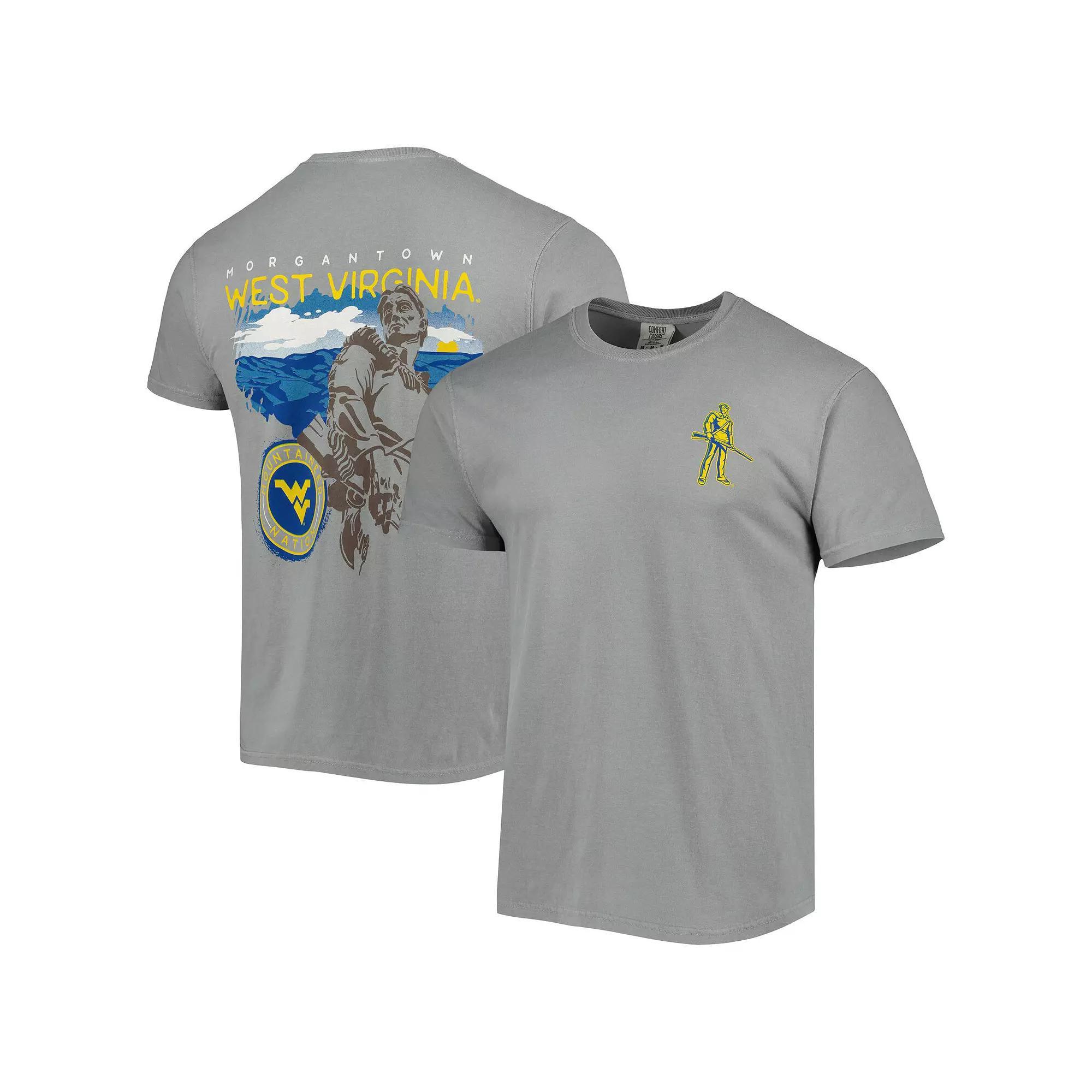 Men's Gray West Virginia Mountaineers Hyperlocal T-Shirt, Size: 2XL, Grey Product Image
