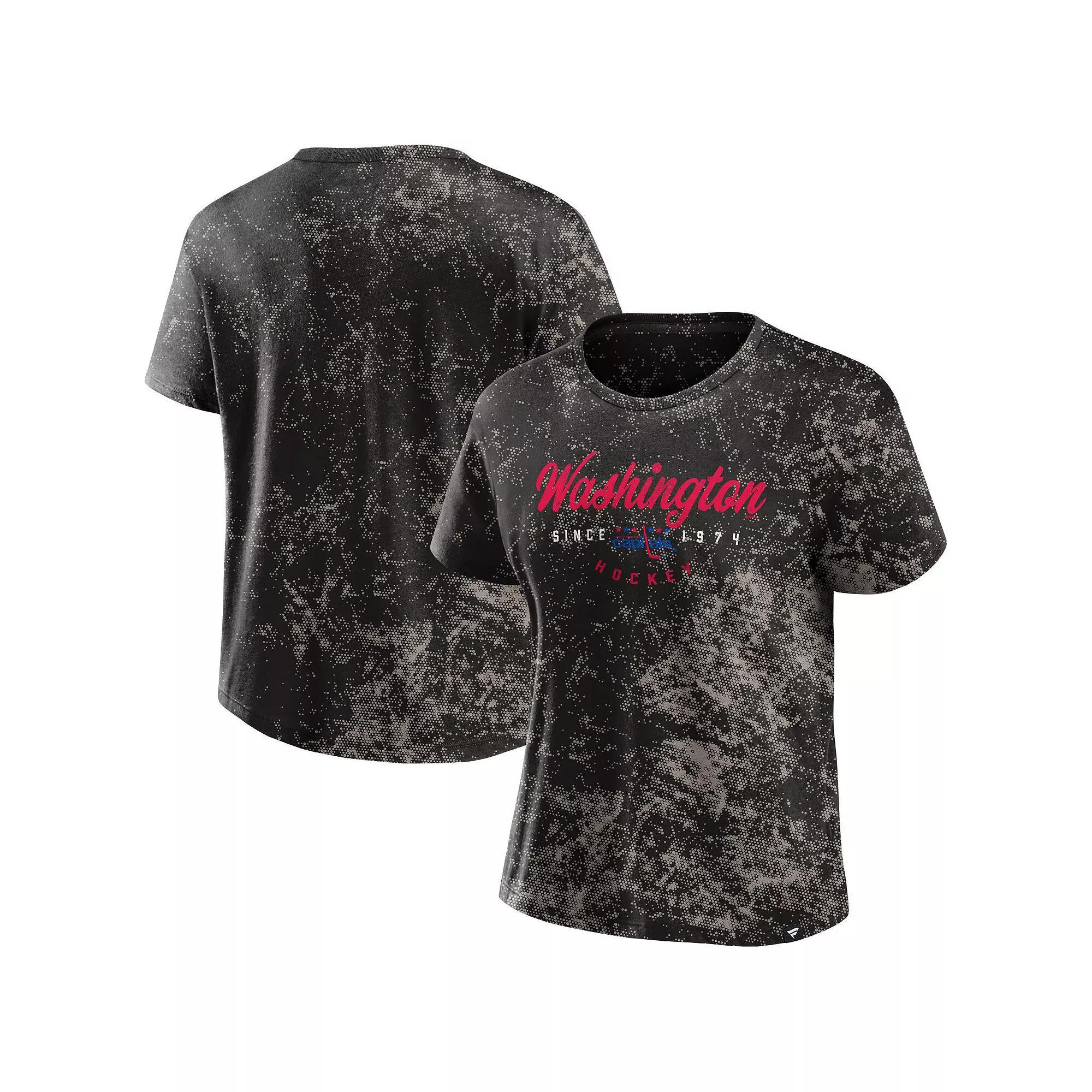 Women's Fanatics  Black Boston Bruins Breakaway T-Shirt, Size: 3XL Product Image