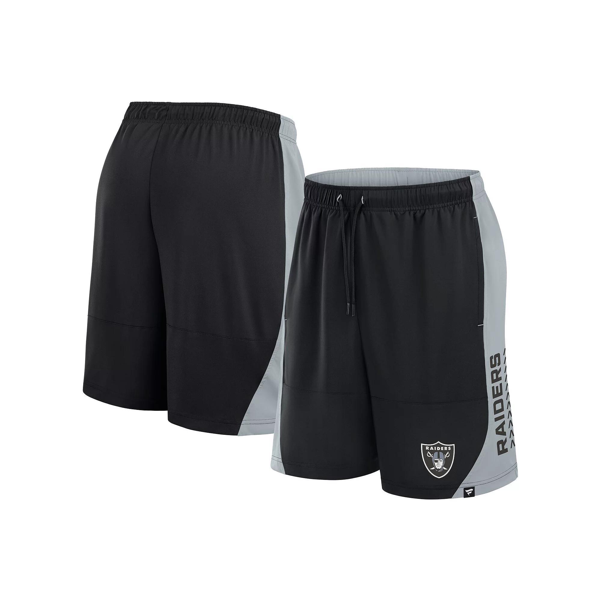 Men's Fanatics Black Las Vegas Raiders No Defense Shorts,  Product Image