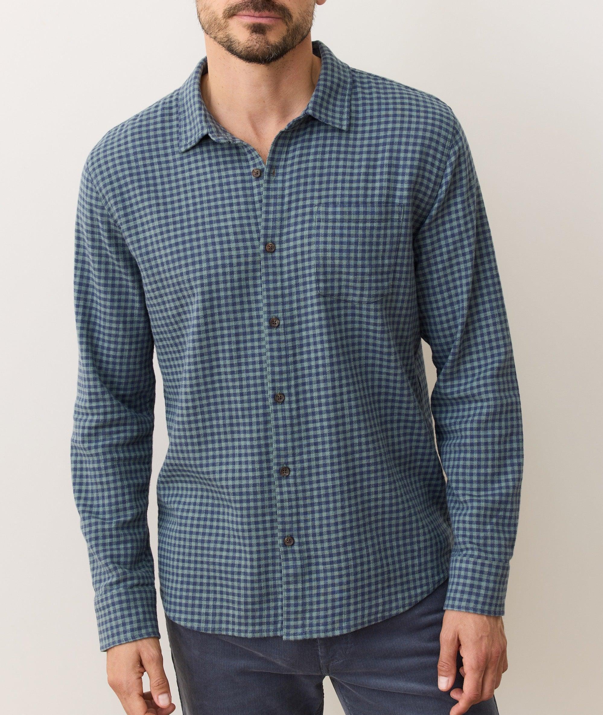 Stretch Selvage Long Sleeve Shirt Product Image