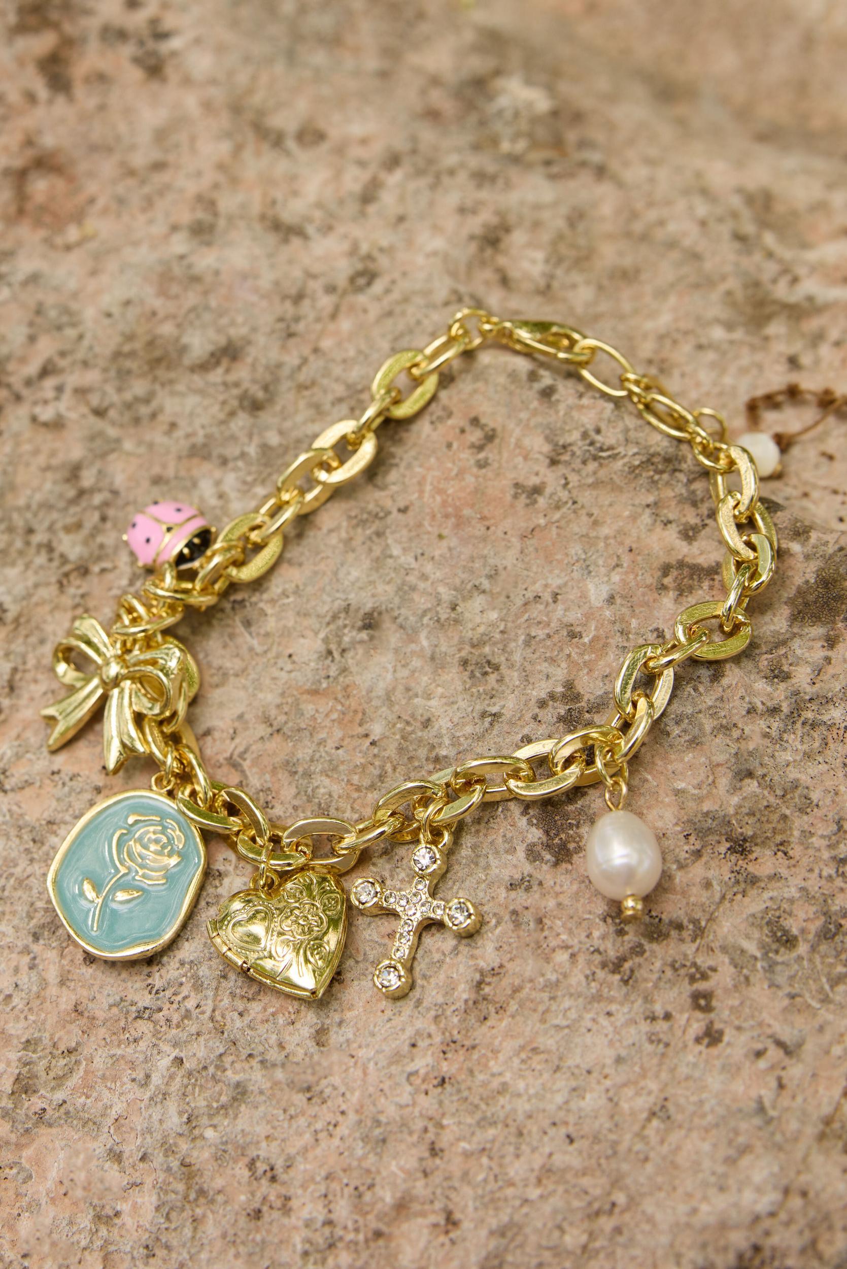 Glimmer & Grace Charm Bracelet Product Image