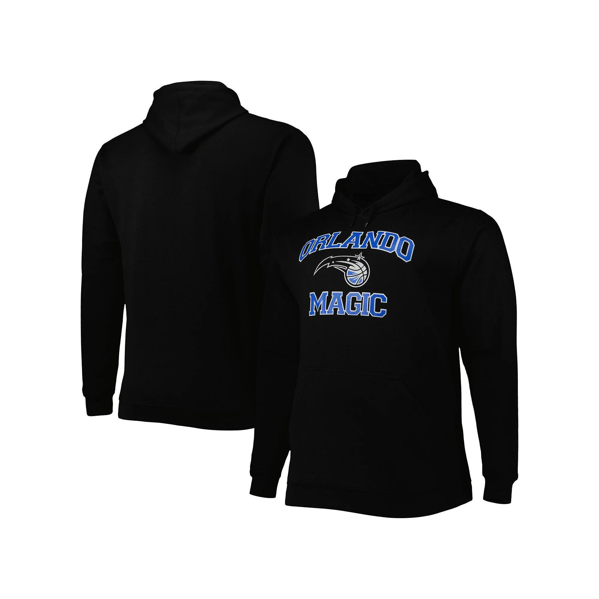 Men's Black Orlando Magic Big & Tall Heart & Soul Pullover Hoodie, Size: 2XB, Mag Black Product Image