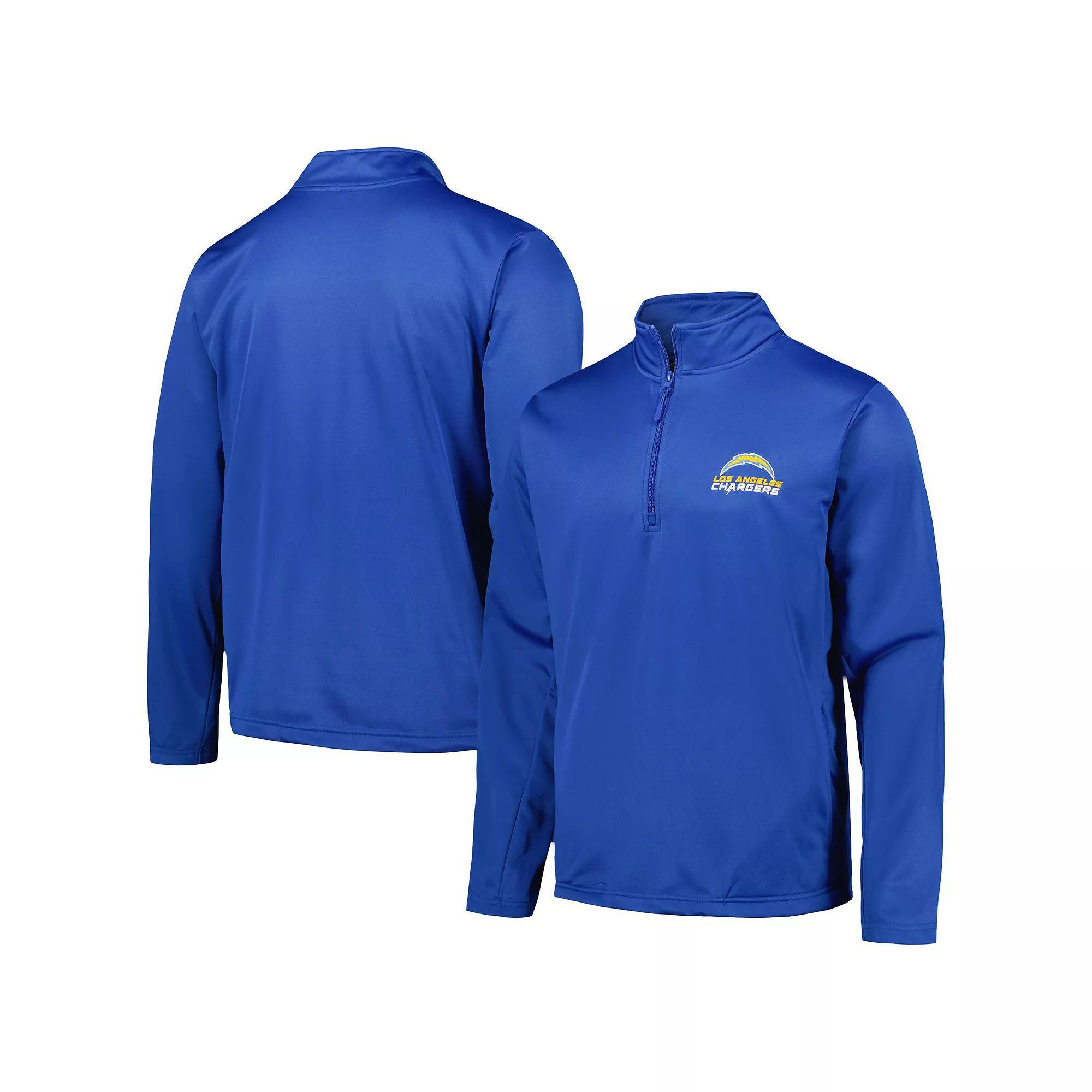 Men's Dunbrooke Powder Blue Los Angeles Chargers All-Star Tech Quarter-Zip Top, Size: 2XL, Light Product Image