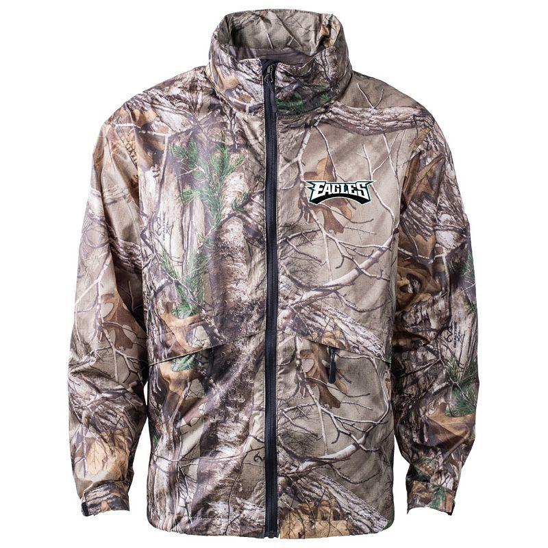 Mens Dunbrooke Realtree Camo Philadelphia Eagles Circle Sportsman Waterproof Packable Full-Zip Jacket Product Image