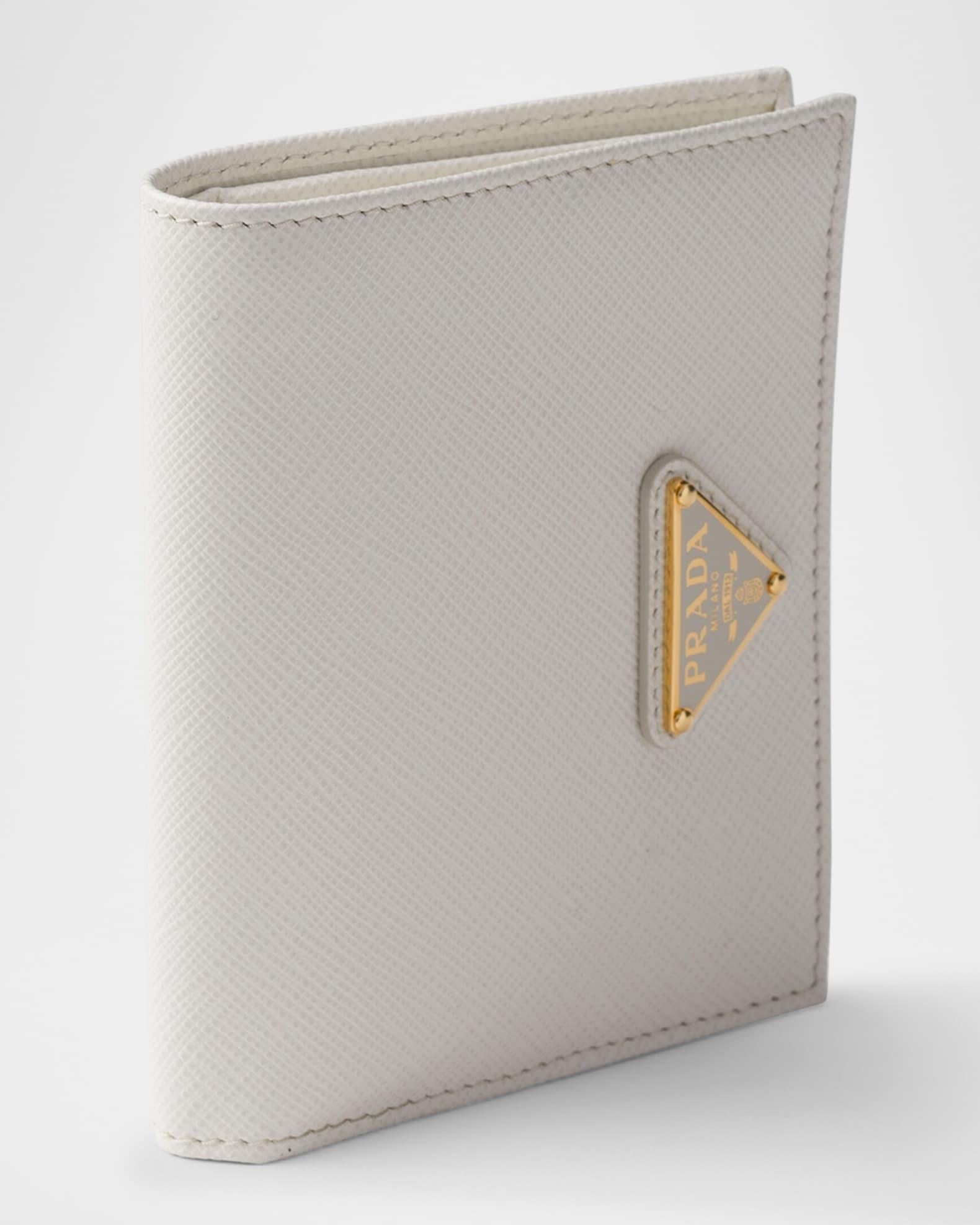 Small Saffiano Button Bifold Wallet Product Image