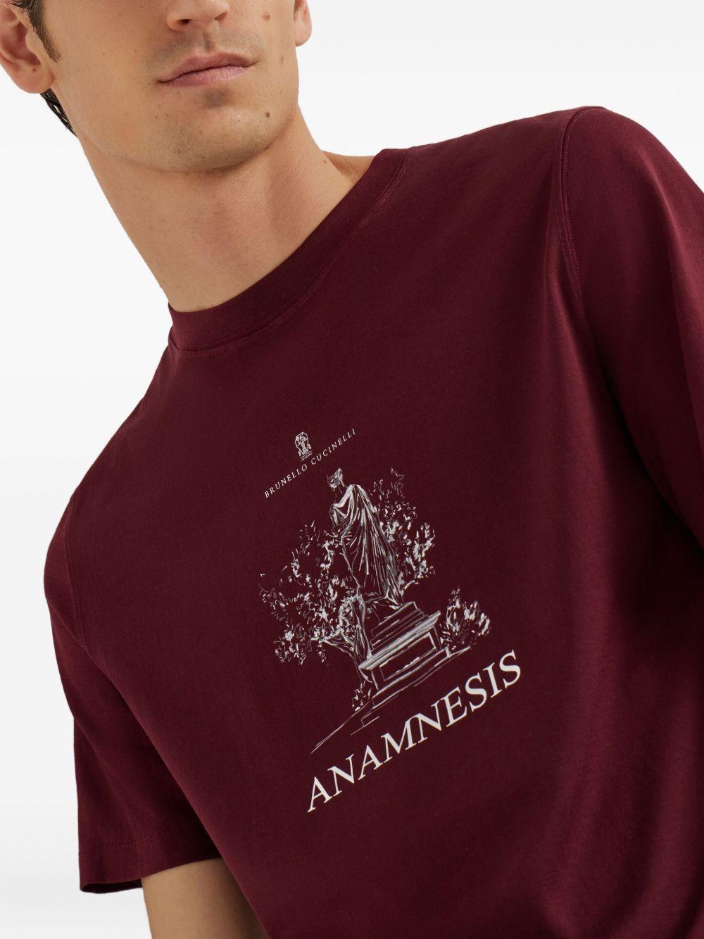 graphic-print cotton T-shirt Product Image