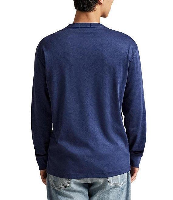 Polo Ralph Lauren Classic-Fit Soft Cotton Long Sleeve T-Shirt Product Image