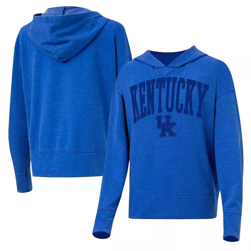 Womens Concepts Sport Royal Kentucky Wildcats Volley Long Sleeve Hoodie T-Shirt Product Image