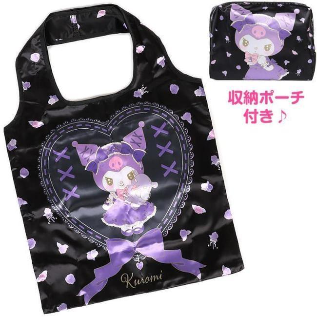 Sanrio Kuromi Eco Shopping Bag with Pouch Product Image